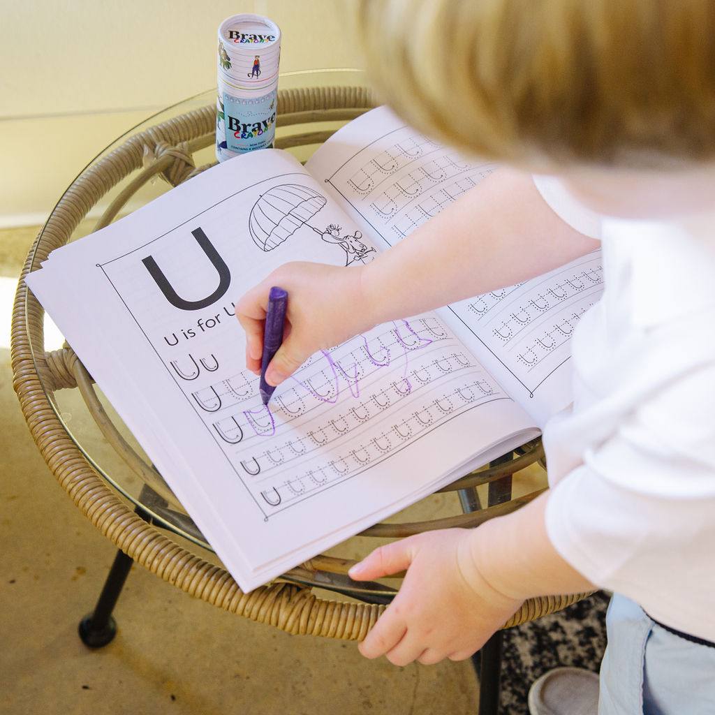 Letter Tracing Workbook: Freedom Island Edition - Image 4