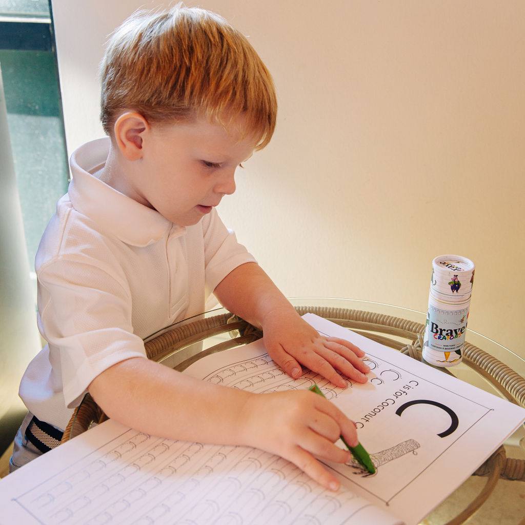 Letter Tracing Workbook: Freedom Island Edition - Image 5